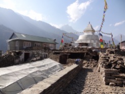 Earthquake damage, Ghat – LED Solu Khumbu Trek, April/May 2016